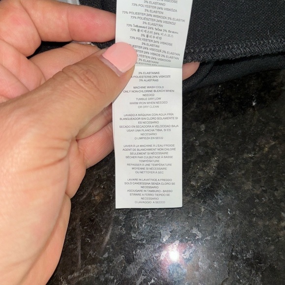 Michael Kors Elegant Black Midi Dress - Picture 7 of 8